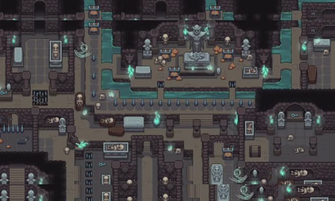 do pixel tileset animation sprite rpg tilemap game asset animation