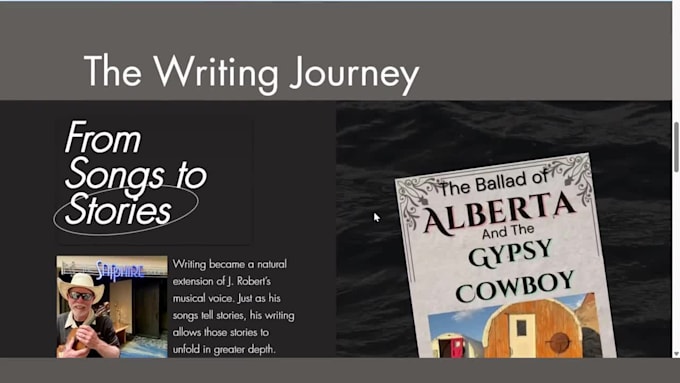 create author book website, ebook website, book author, author website using wix