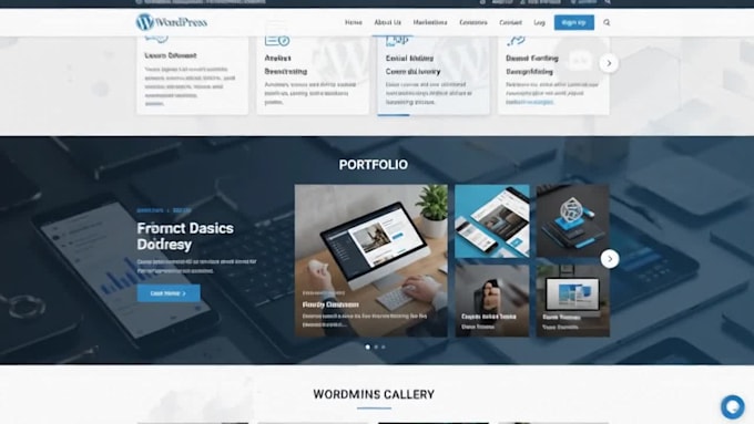 build wordpress website using gutenberg and kadence blocks