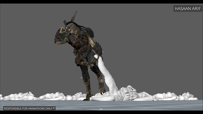 bring your 3d characters or creatures to life