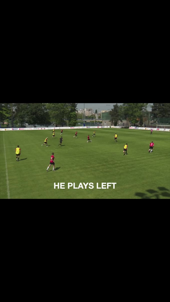 create a professional soccer recruiting highlight video