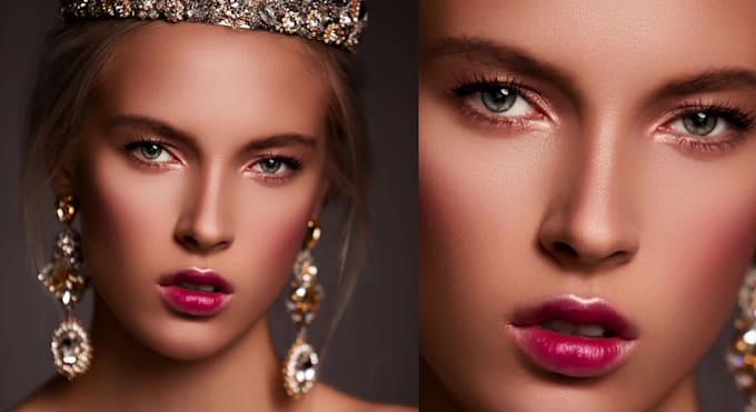 professional portrait retouching and photo editing
