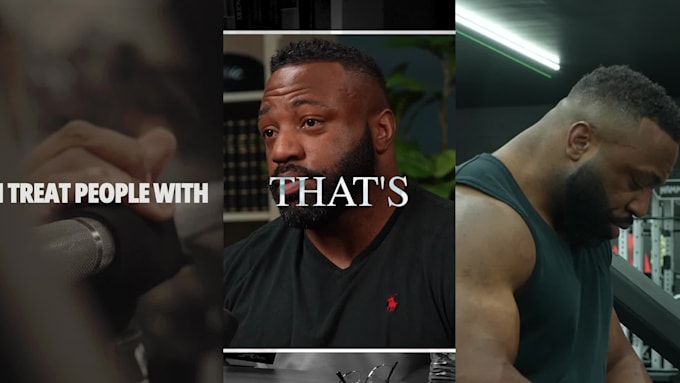 edit professional fitness content