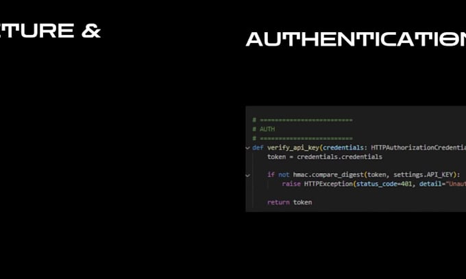 build production ready backend in fastapi