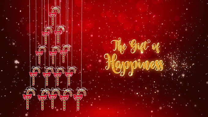make christmas greeting video in 24hr