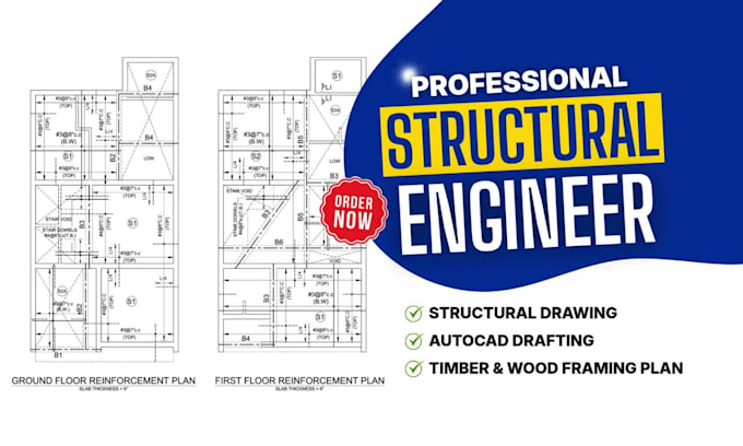 provide structural engineering, autocad drafting and civil structural design