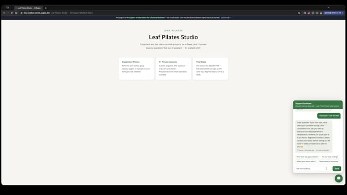 build an ai chatbot with chatgpt or claude for your website