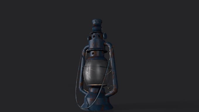 create game ready 3d hard surface props with realistic textures