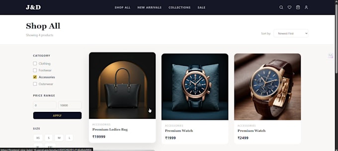 build a full stack mern ecommerce website with razorpay payment integration