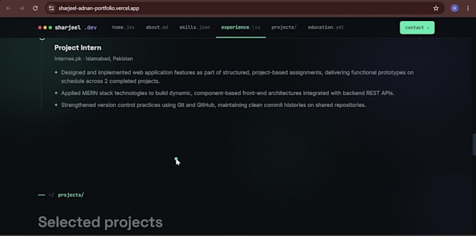 build full stack react next js websites
