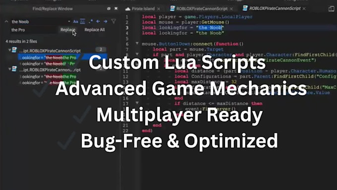 script anything for your roblox game, roblox scripting, lua, systems