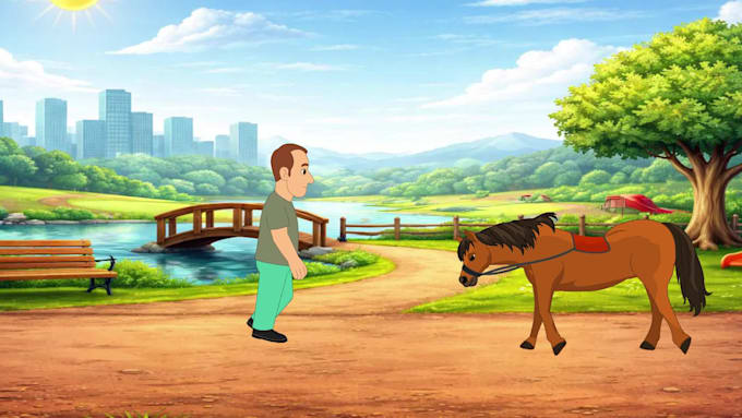 professional 2d cartoon animation videos