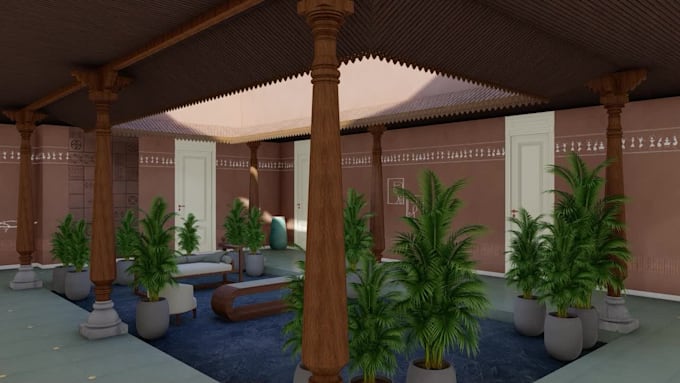 create combo, floor plan, 3d model, renders and walkthrough