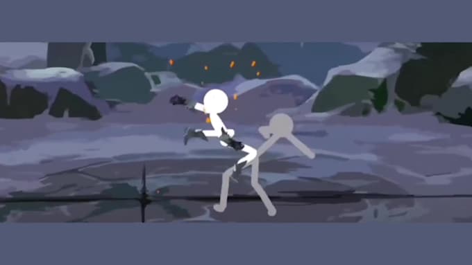 create 2d stickman storytelling animation for youtube