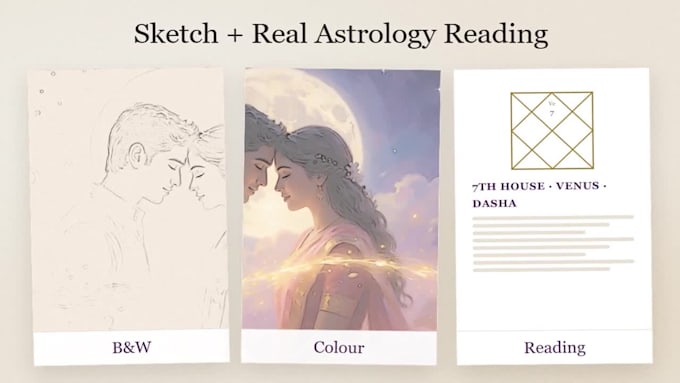 create your soulmate sketch and a real astrology love reading