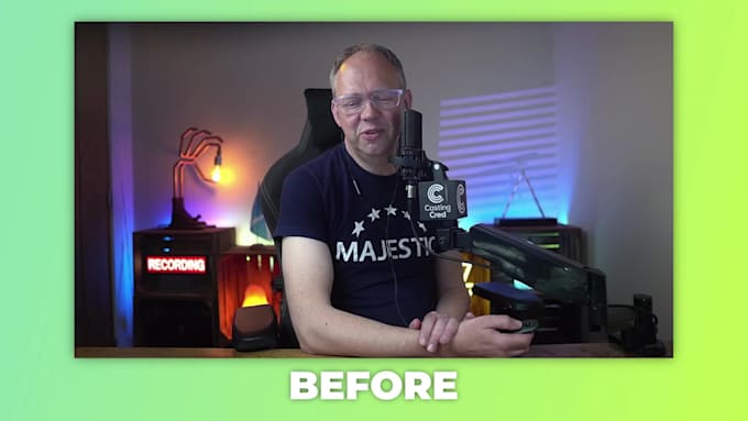 edit your video podcast for youtube
