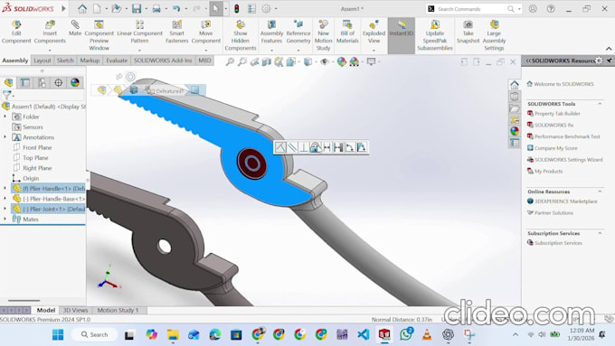 Create professional 3d cad models in solidworks by Muhammadubaida3 | Fiverr