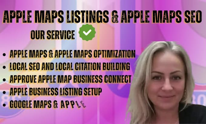 verified apple maps listing apple business connect setup apple maps SEO