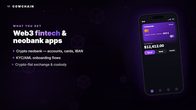 build a web3 fintech app or crypto neobank with kyc
