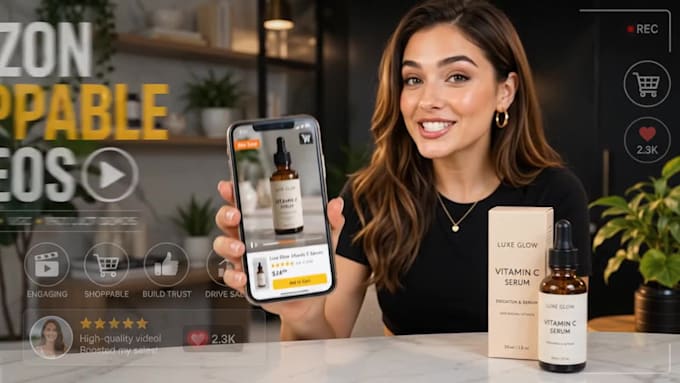 create amazon shoppable videos that drive product sales