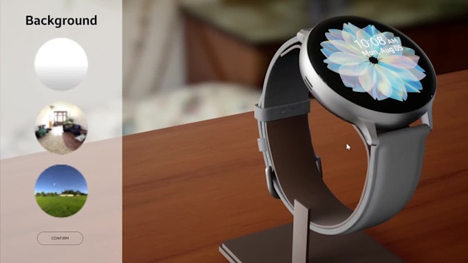 do 2d 3d product configurator watch customization using threejs for wordpress