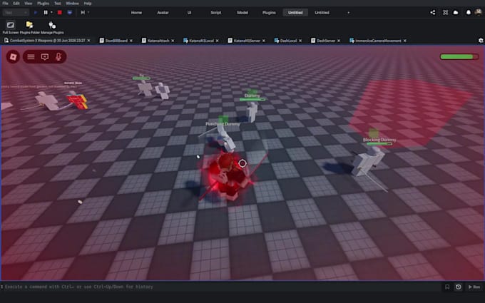 roblox combat system, roblox vfx, ability vfx, roblox full game scripting