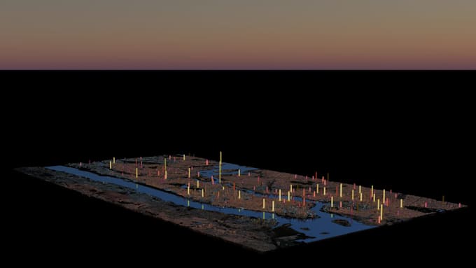 create 3d models of terrain for you