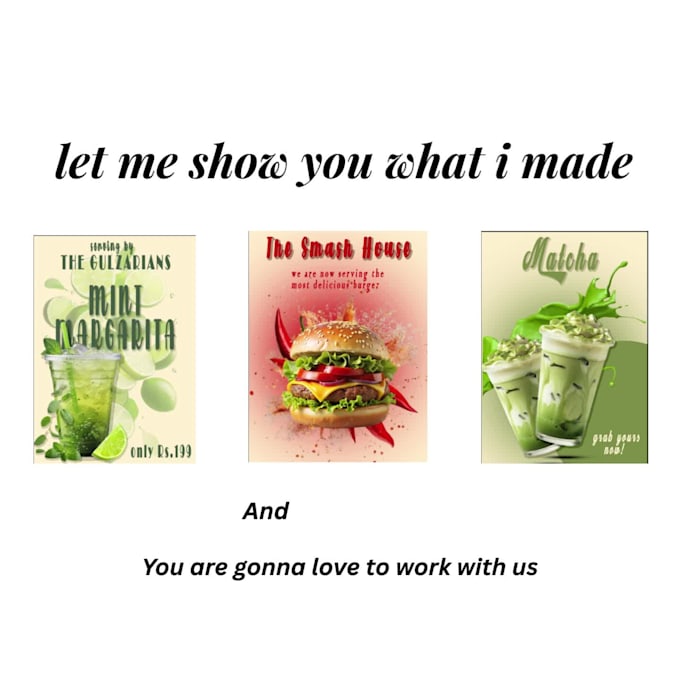 design professional and eye catching posters and packagings