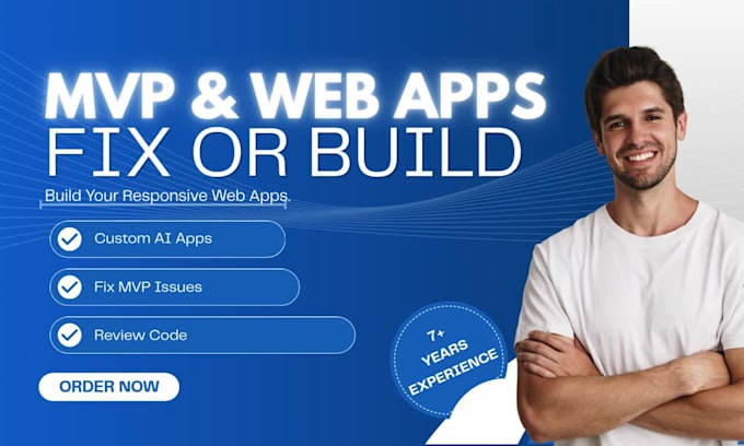optimize ai app, fix mvp issues, review code, launch support in 72h