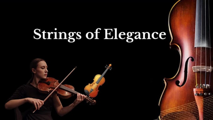 record dark cello, violin solo, lo fi strings for your beat