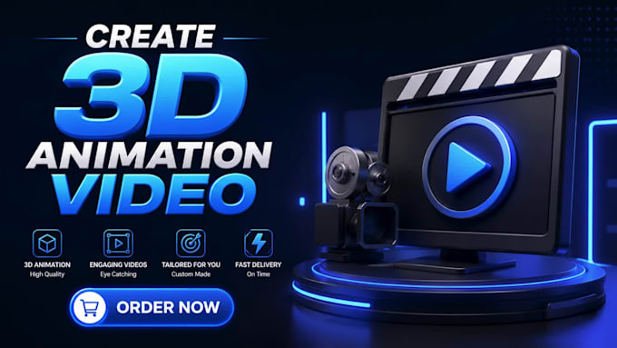 create 3d animation video