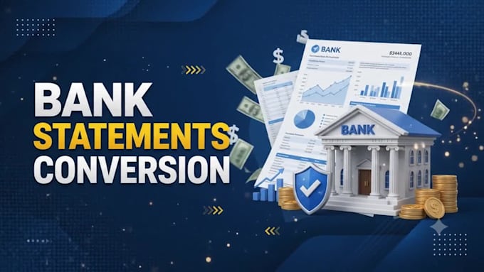 convert your bank statements to excel