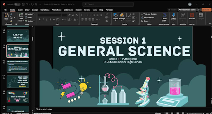 create engaging science powerpoint presentations
