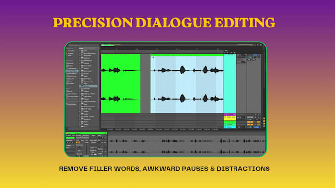 professionally clean up and restore your audio