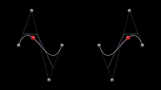create procedural math and geometry animations in unity