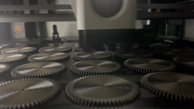 create a 3d model, slice it and print it
