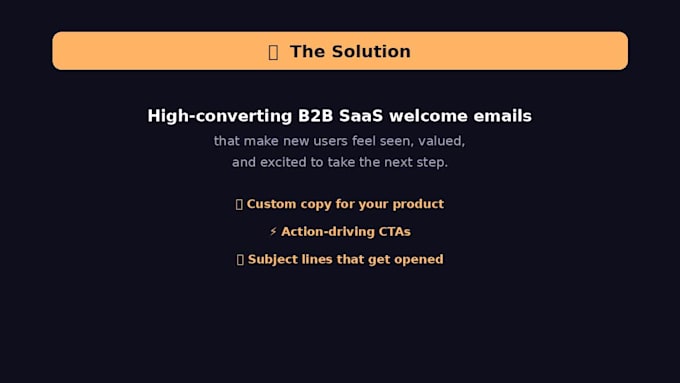 write saas emails that get replies not deleted