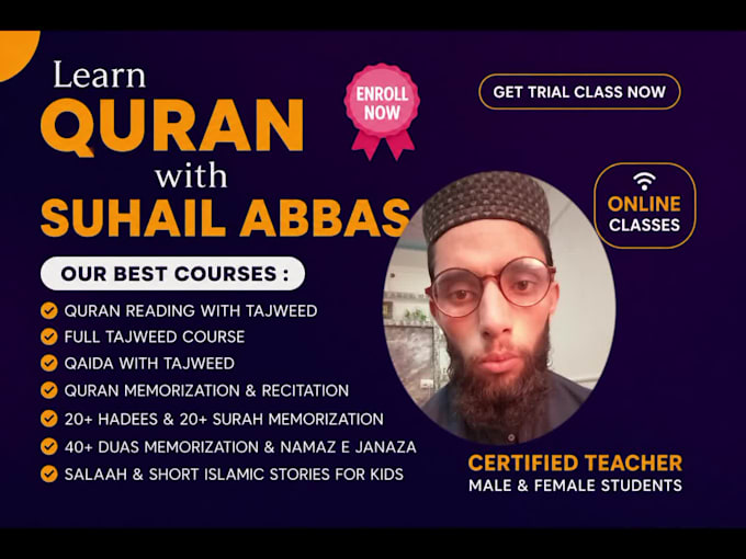 teach quran o with tajweed