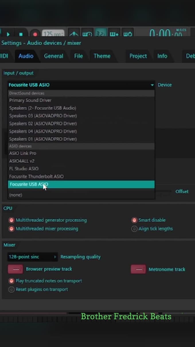 setup and fix fl studio, vst plugins and audio settings