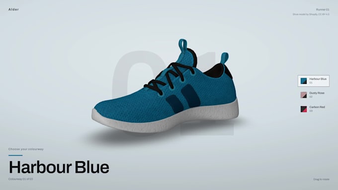 build a 3d product configurator for your website with three js