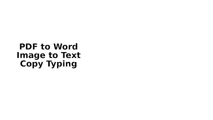 do data entry and copy typing work