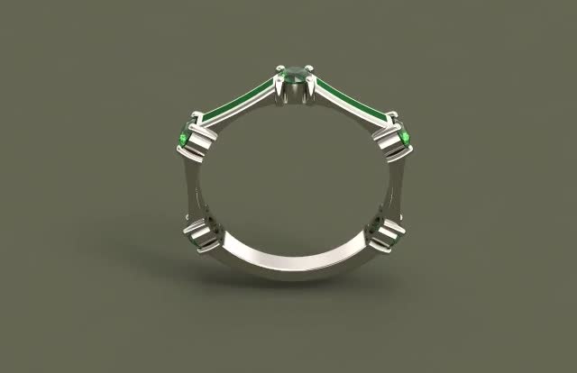 design 3d jewelry ring cad models for custom ring printing
