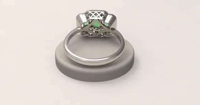 design 3d jewelry ring cad models ready for printing