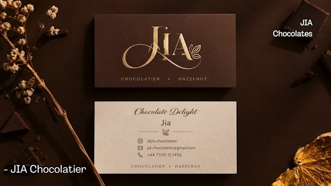 design a luxury business card