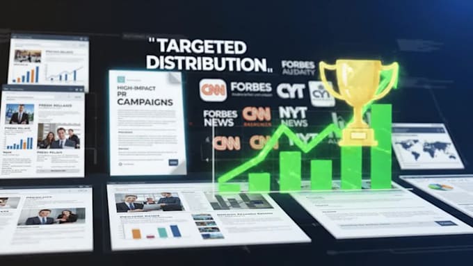 write pr campaign press release writing and digital media distribution