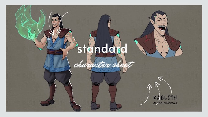 design a character sheet