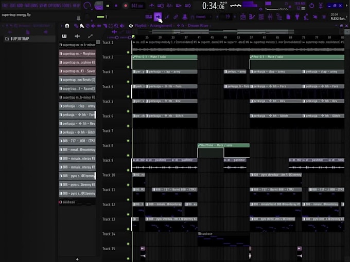 produce a dark supertrap, rage or underground beat for you