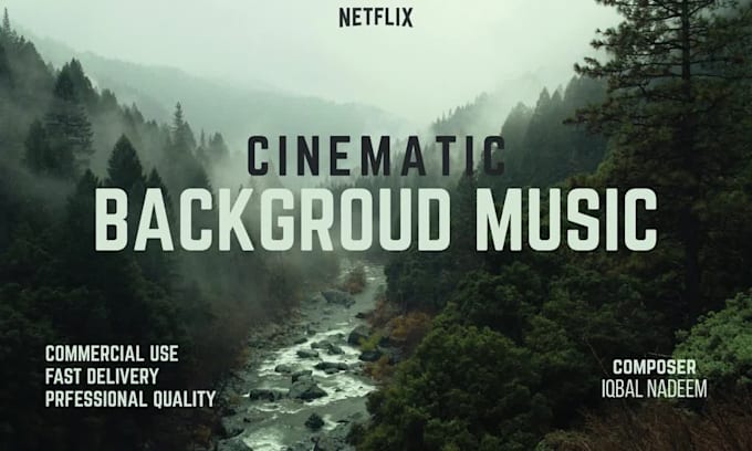 compose cinematic ambient background music