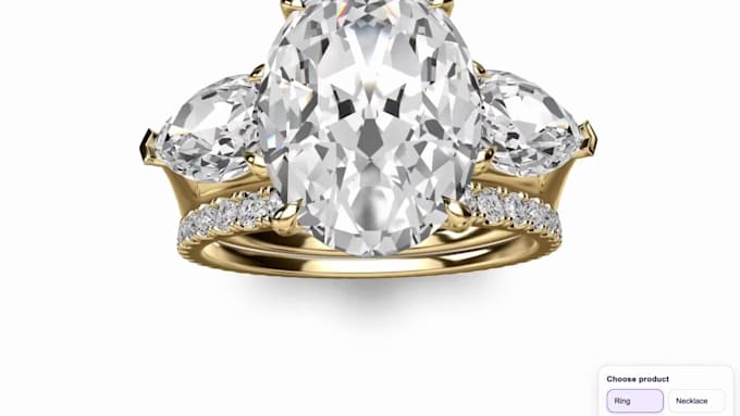 3d jewelry configurator 3d ring customizer 3d product for shopify website webgl