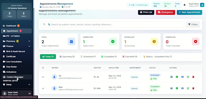 develop custom CRM or business management software web app